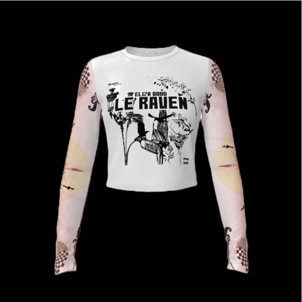 Veranda Couture Le Raven Mesh Top